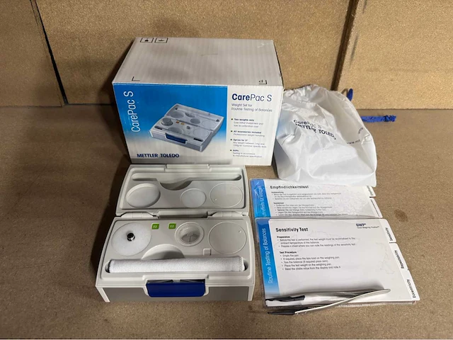 Mettler toledo carepac s kalibratie set - afbeelding 1 van  5