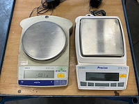Mettler toledo en precisa precisieweegschaal (2x) - afbeelding 2 van  5