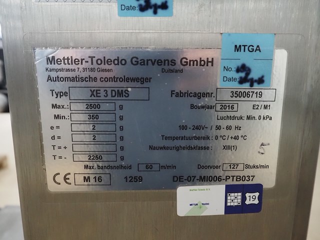 Mettler toledo garvens gmbh - afbeelding 3 van  11