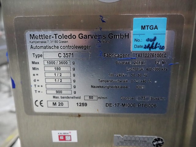 Mettler toledo garvens gmbh - afbeelding 4 van  12
