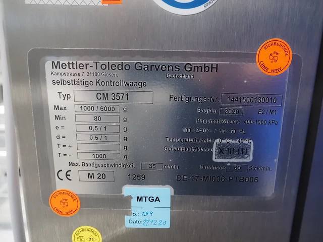 Mettler-toledo garvens gmbh - afbeelding 11 van  19