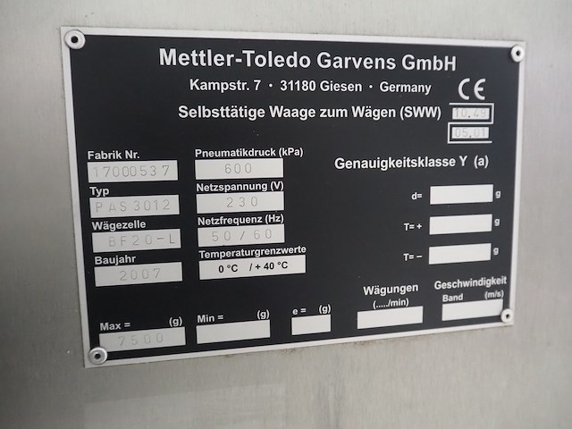Mettler toledo garvens - afbeelding 5 van  15