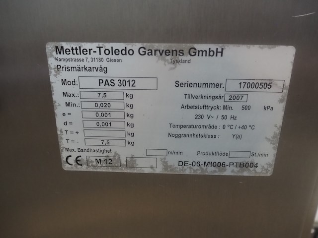 Mettler toledo garvens - afbeelding 14 van  21