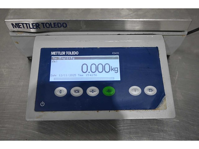 Mettler toledo ics 425 s digitale weegschaal - afbeelding 2 van  4
