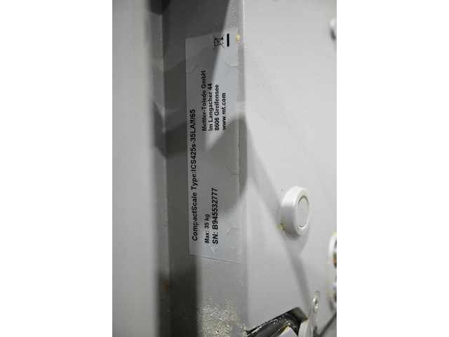 Mettler toledo ics 425 s digitale weegschaal - afbeelding 4 van  4