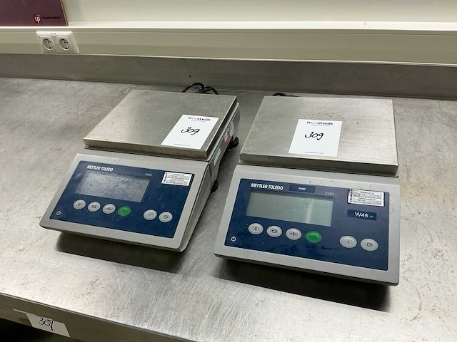 Mettler toledo ics 425 weegschaal (2x) - afbeelding 2 van  4