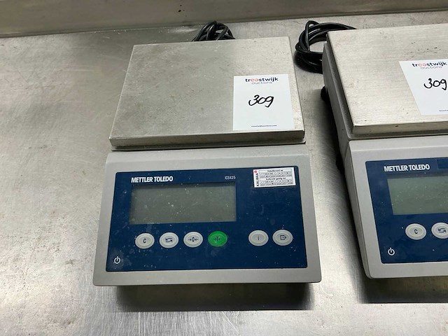 Mettler toledo ics 425 weegschaal (2x) - afbeelding 3 van  4