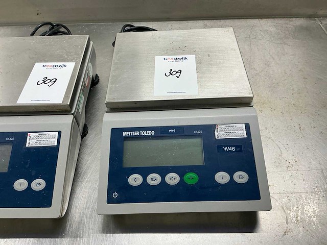 Mettler toledo ics 425 weegschaal (2x) - afbeelding 4 van  4