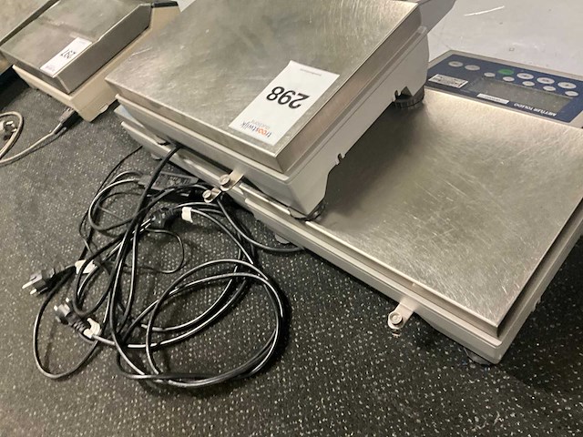 Mettler toledo ics-445s weegschaal (3x) - afbeelding 3 van  4