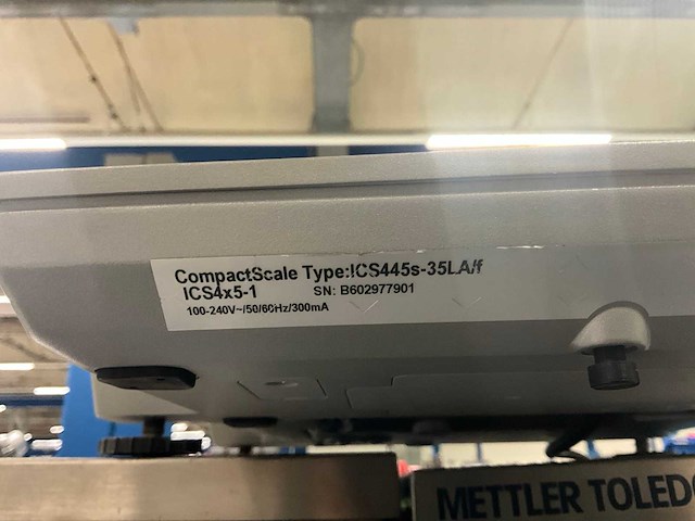 Mettler toledo ics-445s weegschaal (3x) - afbeelding 4 van  4