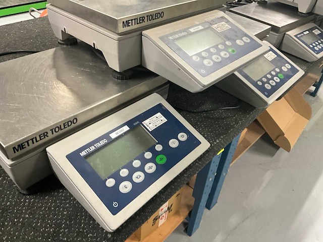 Mettler toledo ics-445s weegschaal (3x) - afbeelding 2 van  4