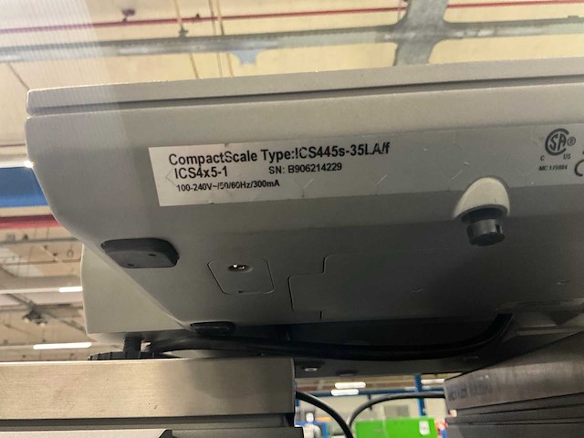 Mettler toledo ics-445s weegschaal (3x) - afbeelding 4 van  4