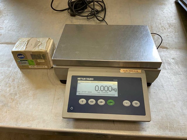 Mettler toledo ics425d-15la/f digitale weegschaal inclusief kalibreergewicht - afbeelding 7 van  7