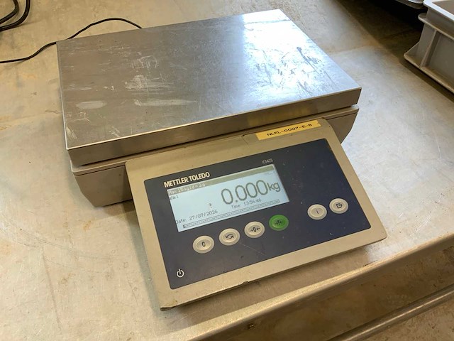 Mettler toledo ics425d-15la/f digitale weegschaal - afbeelding 1 van  7