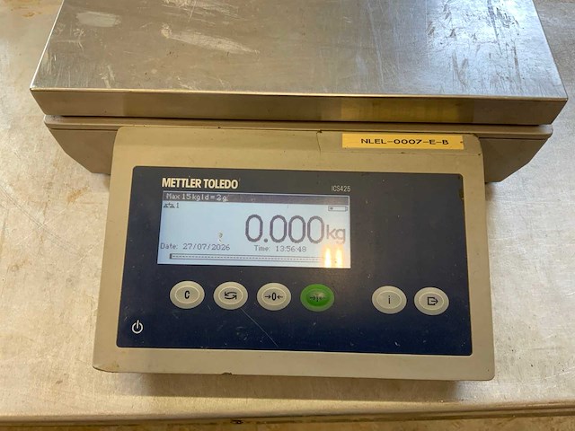 Mettler toledo ics425d-15la/f digitale weegschaal - afbeelding 3 van  7