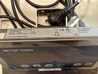 Mettler toledo ics429g weegschaal, rvs - afbeelding 5 van  5