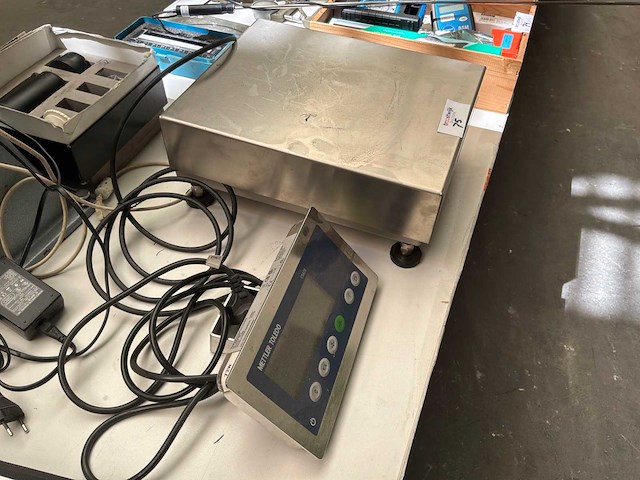 Mettler toledo ics429g weegschaal, rvs - afbeelding 3 van  5