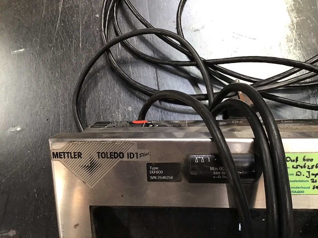 Mettler toledo id1 plus plateauweegschaal - afbeelding 1 van  1