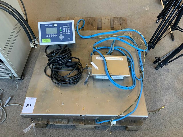 Mettler toledo kcs 300sx-t4 vloerweegschaal - afbeelding 1 van  5