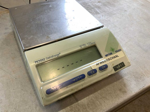 Mettler toledo pb3002dr delta range digitale weegschaal - afbeelding 2 van  5