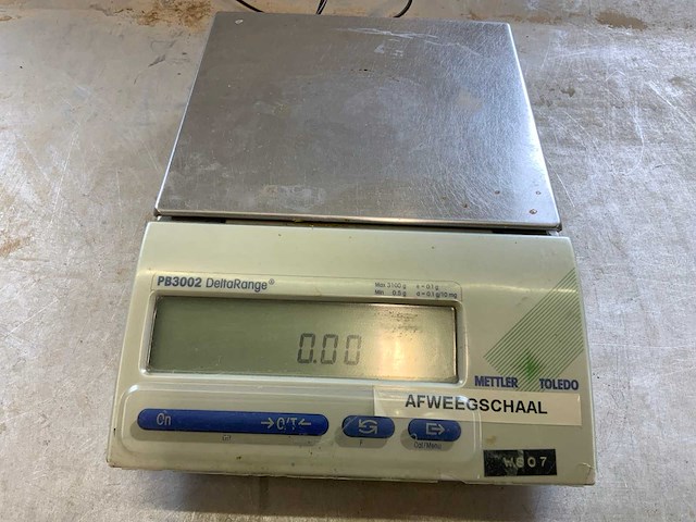 Mettler toledo pb3002dr delta range digitale weegschaal - afbeelding 3 van  5