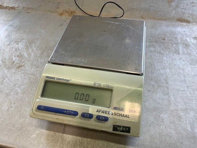 Mettler toledo pb3002dr delta range digitale weegschaal - afbeelding 5 van  5