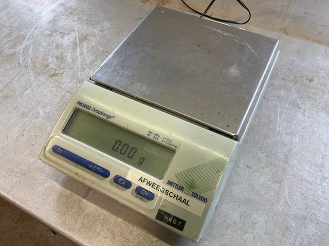 Mettler toledo pb3002dr delta range digitale weegschaal - afbeelding 1 van  5