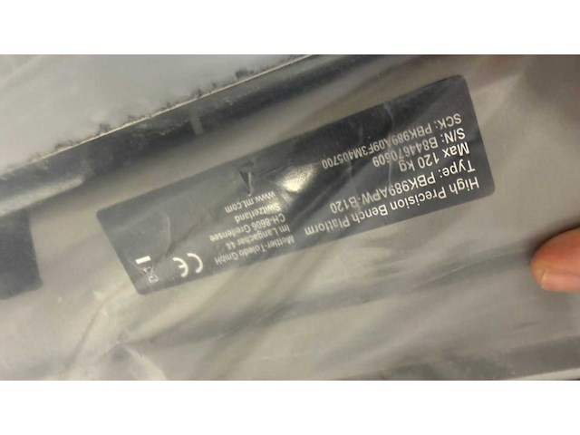 Mettler toledo pbk989apw-b120 hoge precisieweegschaal - ongebruikt - afbeelding 5 van  8