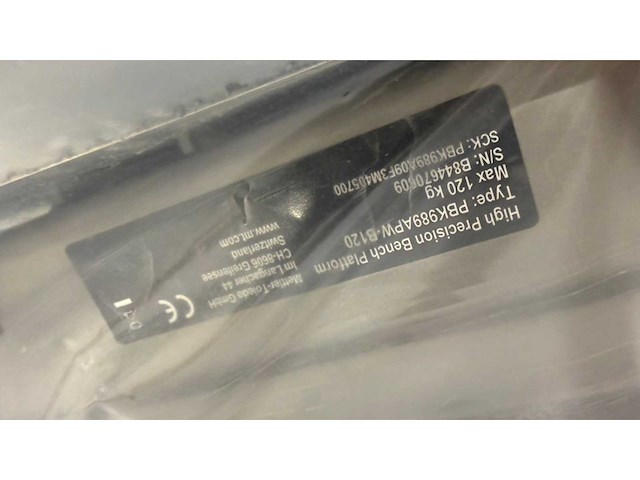 Mettler toledo pbk989apw-b120 hoge precisieweegschaal - ongebruikt - afbeelding 6 van  8