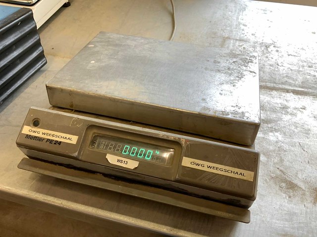 Mettler toledo pe24 digitale weegschaal - afbeelding 2 van  11