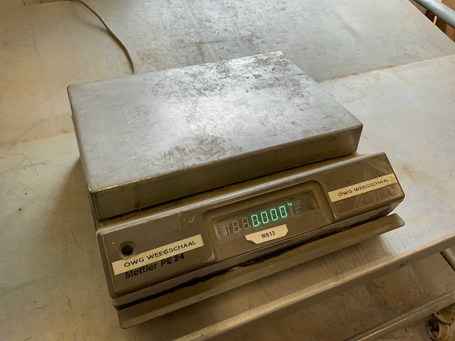 Mettler toledo pe24 digitale weegschaal - afbeelding 3 van  11