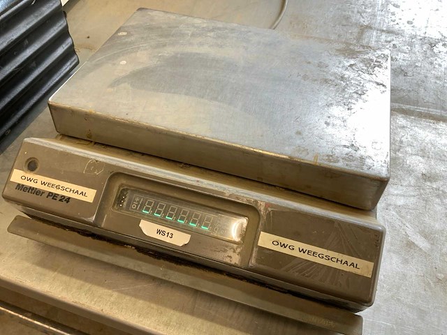 Mettler toledo pe24 digitale weegschaal - afbeelding 4 van  11