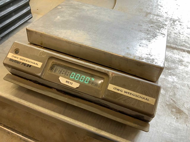 Mettler toledo pe24 digitale weegschaal - afbeelding 7 van  11