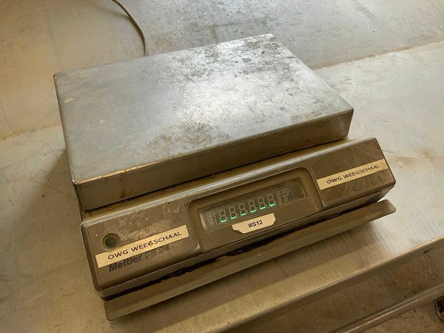 Mettler toledo pe24 digitale weegschaal - afbeelding 4 van  8