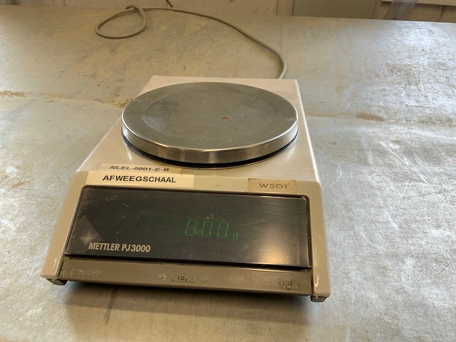 Mettler toledo pj3000 digitale weegschaal - afbeelding 5 van  7
