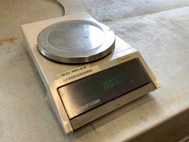 Mettler toledo pj3000 digitale weegschaal - afbeelding 1 van  5
