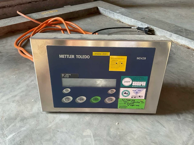 Mettler toledo platformweegschaal - afbeelding 3 van  4
