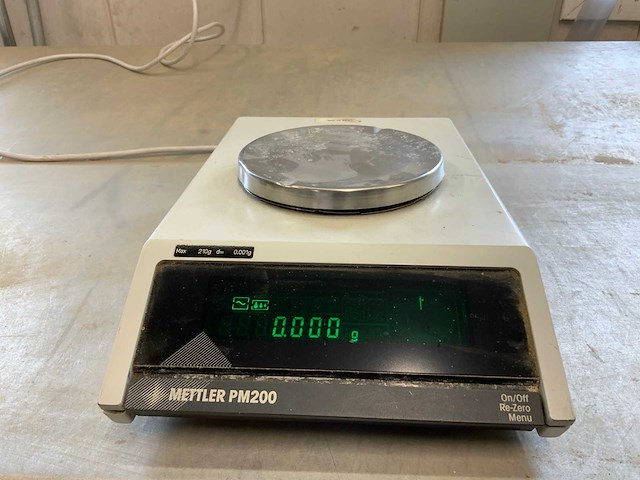Mettler toledo pm200 digitale weegschaal - afbeelding 3 van  6