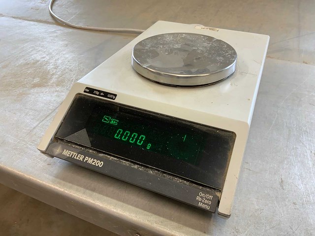 Mettler toledo pm200 digitale weegschaal - afbeelding 2 van  6