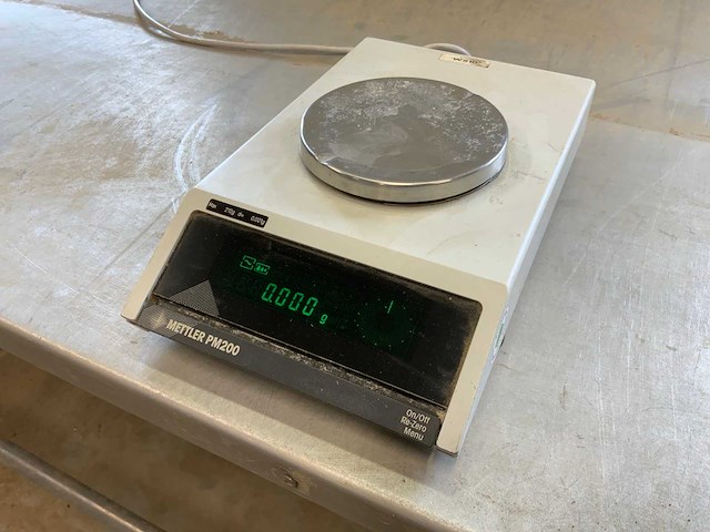 Mettler toledo pm200 digitale weegschaal - afbeelding 6 van  6