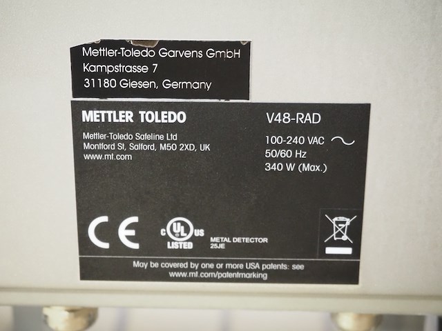 Mettler-toledo safeline ltd - afbeelding 14 van  15