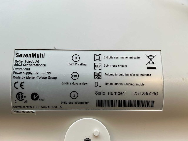 Mettler toledo sevenmulti conductiviteitsmeter - afbeelding 5 van  7
