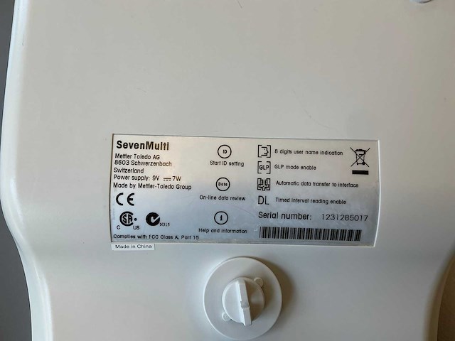 Mettler toledo sevenmulti geleidingsmeter (2x) - afbeelding 6 van  7