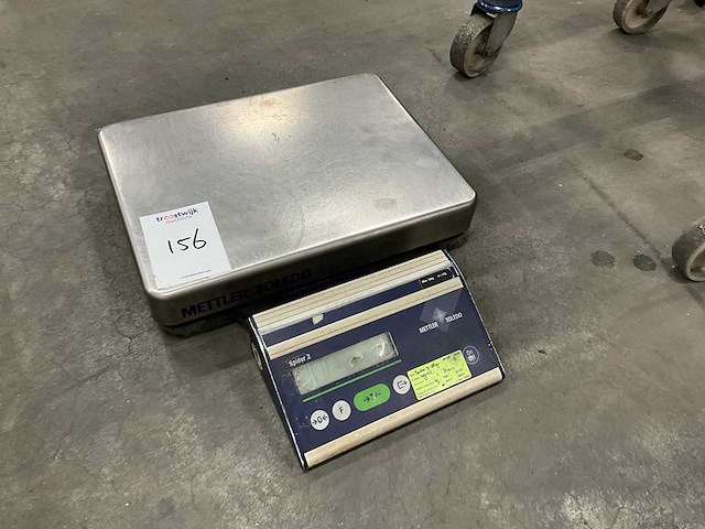 Mettler toledo spider 2 vloerweegschaal - afbeelding 1 van  1