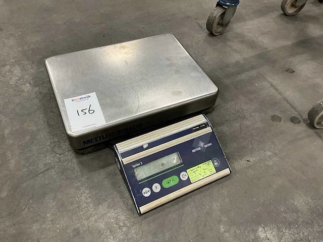 Mettler toledo spider 2 vloerweegschaal - afbeelding 1 van  3