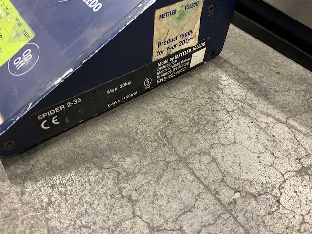 Mettler toledo spider 2 weegschaal (2x) - afbeelding 2 van  3