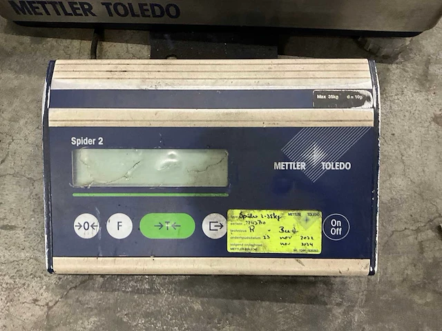 Mettler toledo spider 2 weegschaal - afbeelding 2 van  2