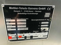 Mettler toledo x3 checkweigher - afbeelding 6 van  6