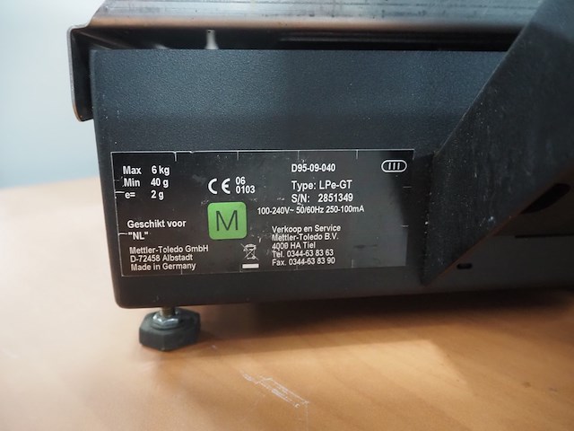 Mettler toledo - afbeelding 7 van  7