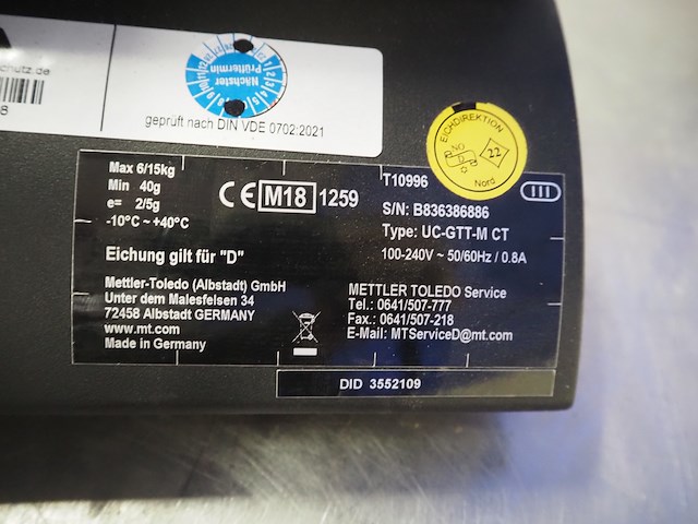 Mettler toledo - afbeelding 2 van  10